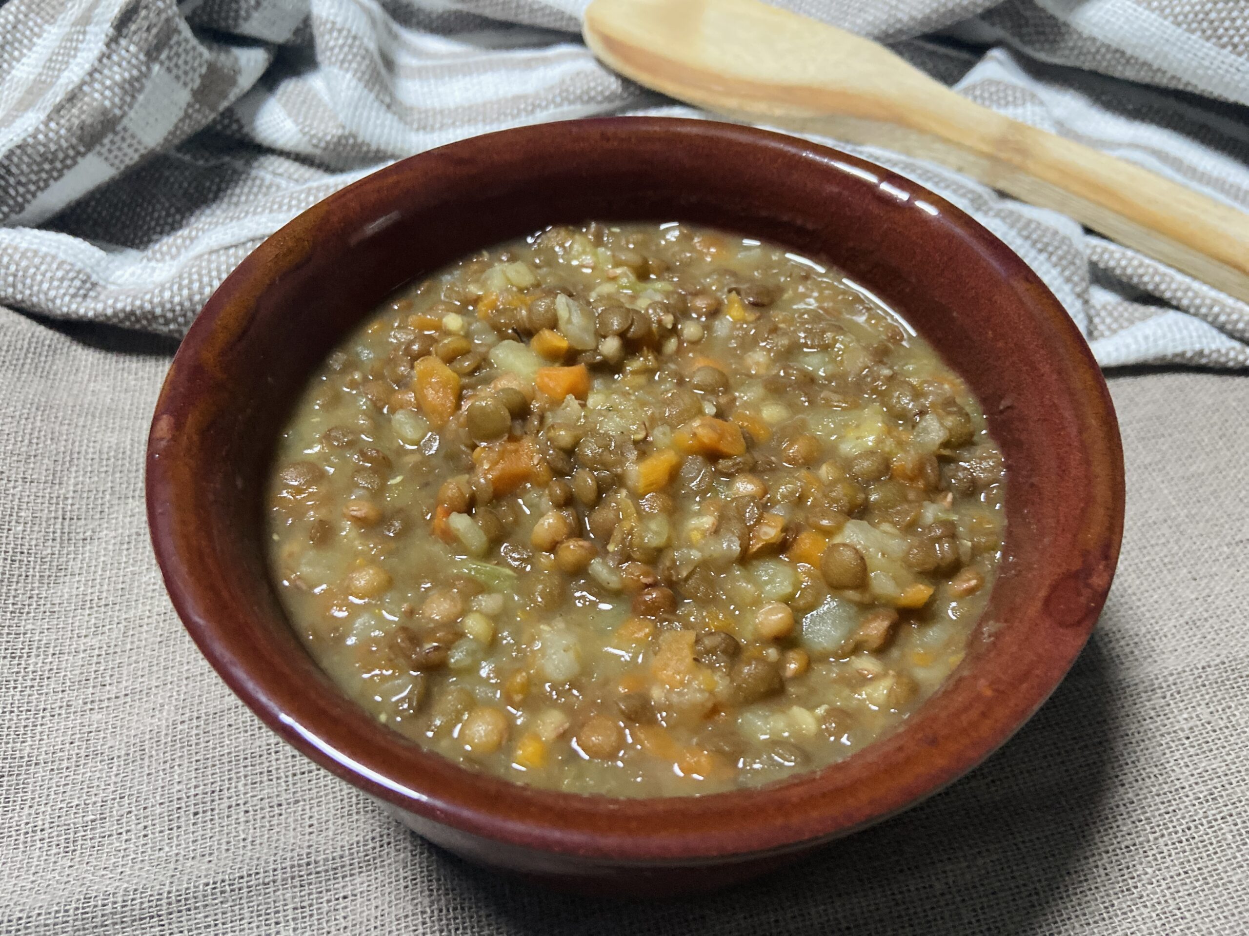 Lentilles en sauce