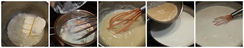 sauce béchamel crémeuse
