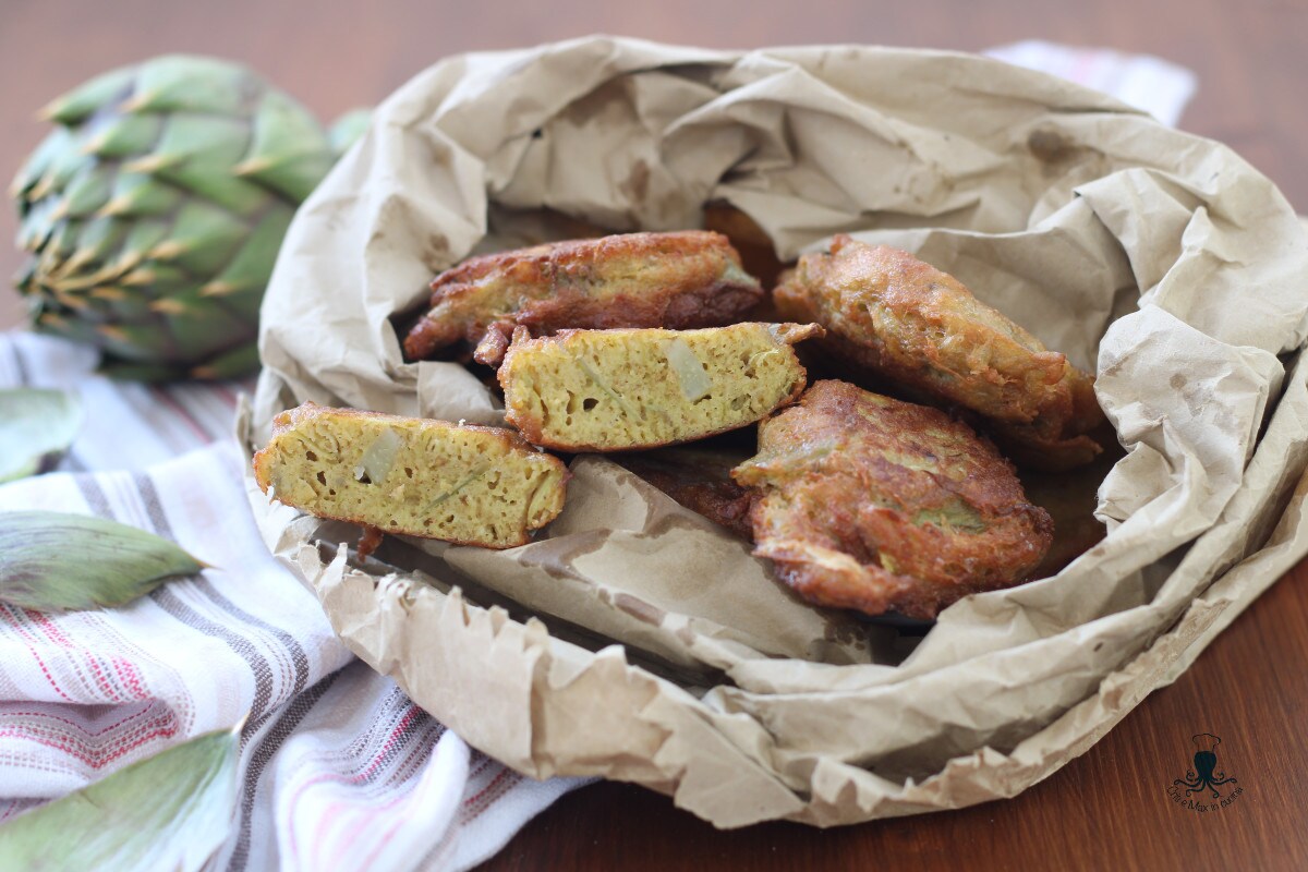 Beignets aux artichauts, recette savoureuse facile et rapide