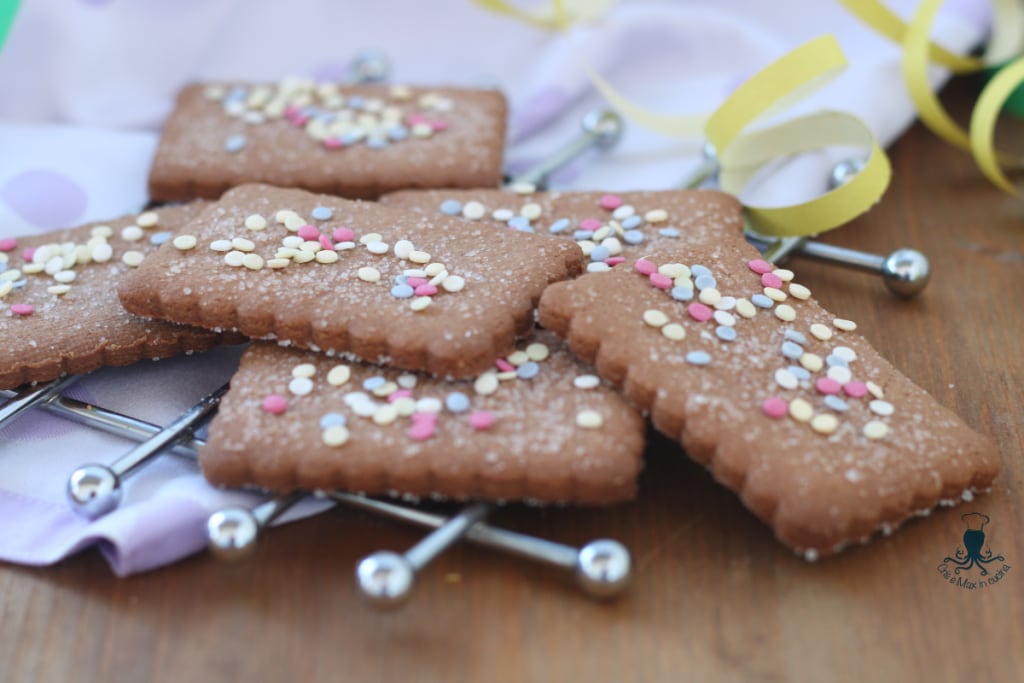 Biscuits au chocolat de Carnaval