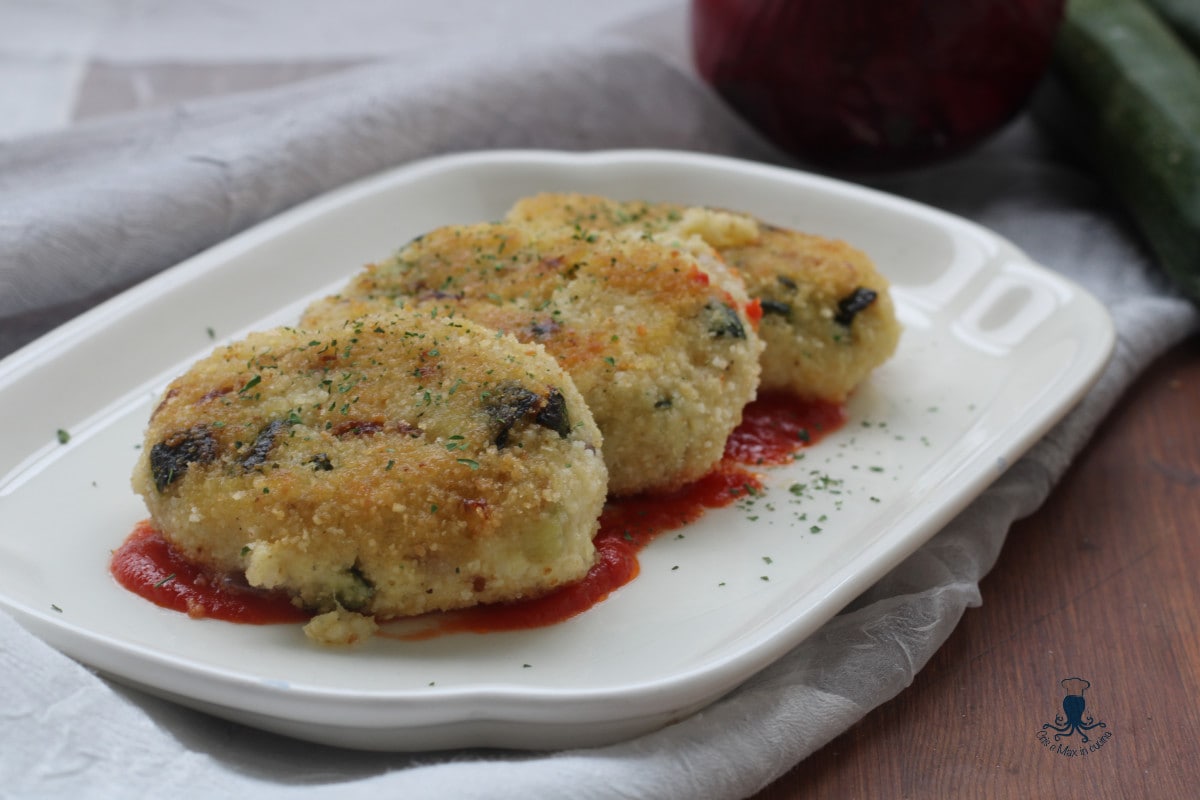 Boulettes de millet aux légumes, recette saine.