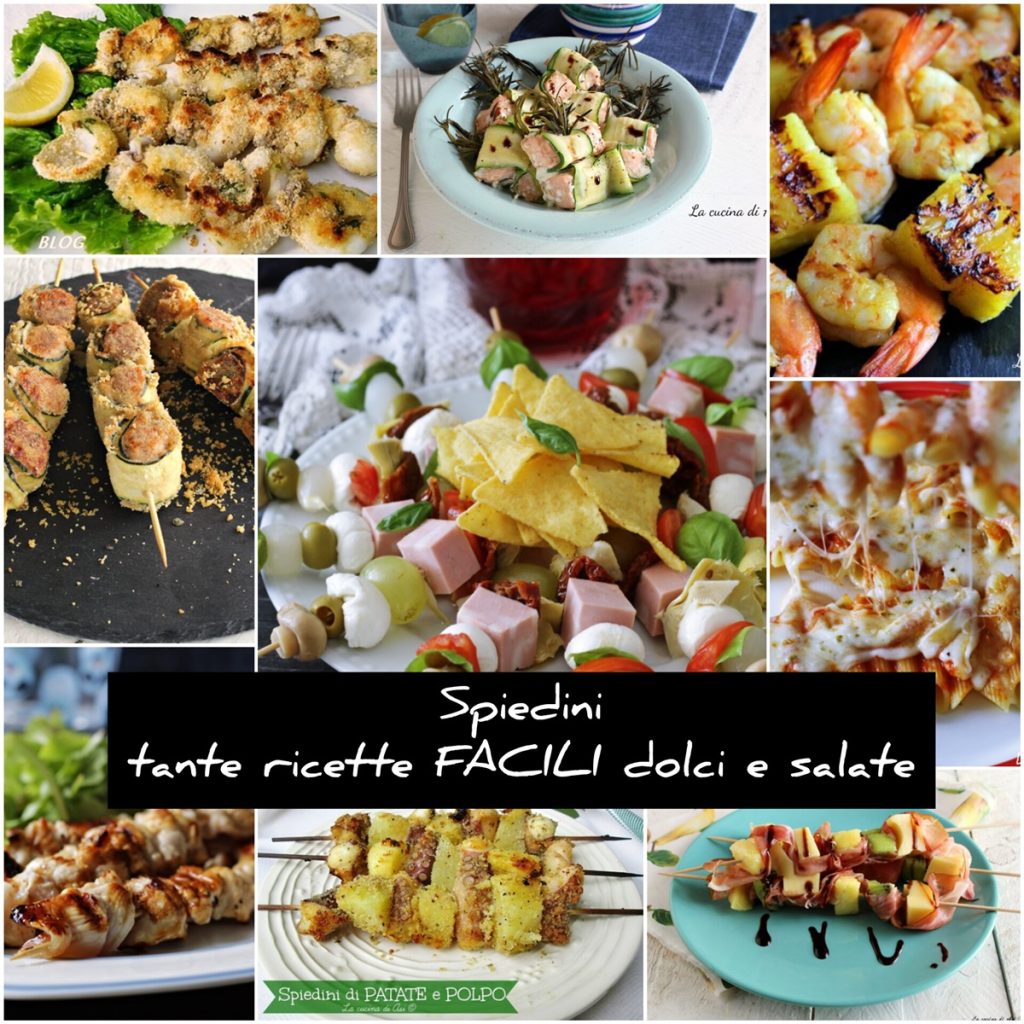 BROCHETTES nombreuses recettes faciles sucrées et salées