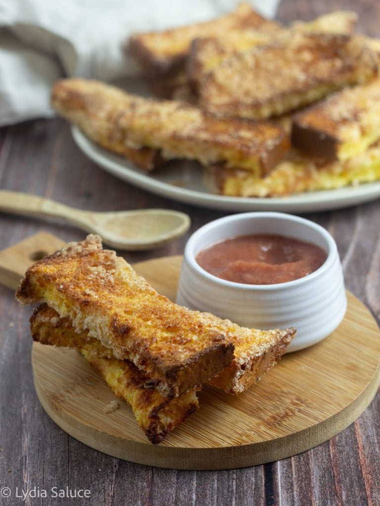 Bâtonnets de pain perdu à la friteuse à air