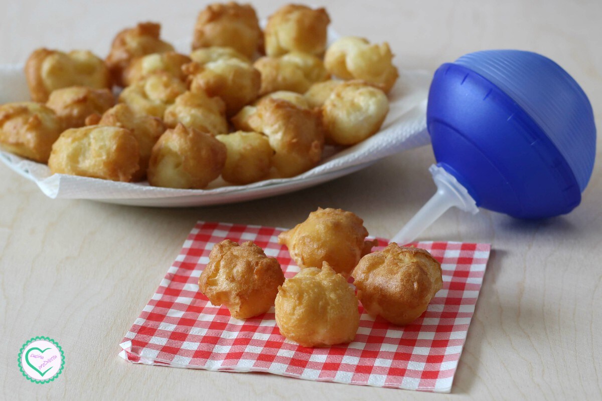Beignets à garnir avec une farce sucrée ou salée