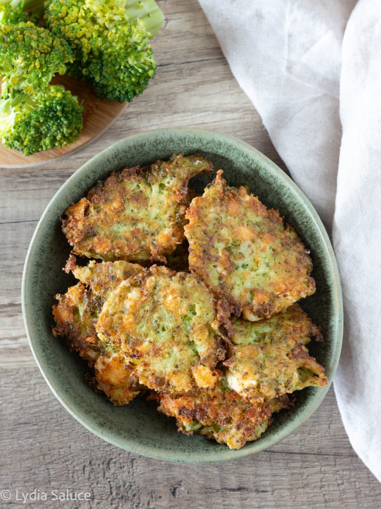 beignets de brocolis et feta