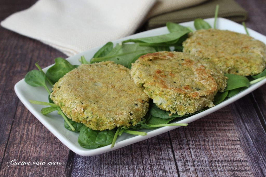 Beignets de pois chiches et courgettes Cuisine vue sur mer