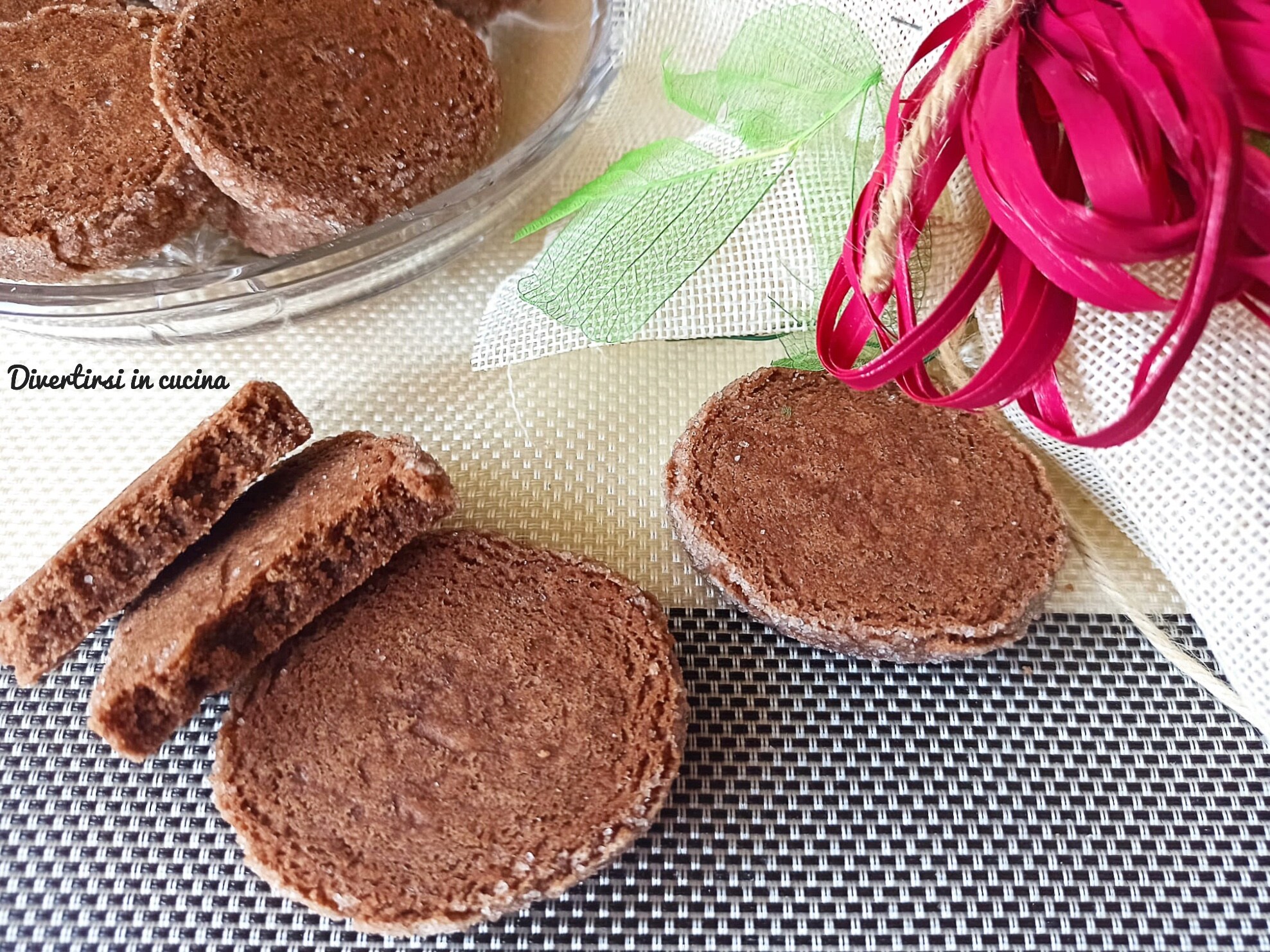 Biscuits cacao et cannelle sans œufs