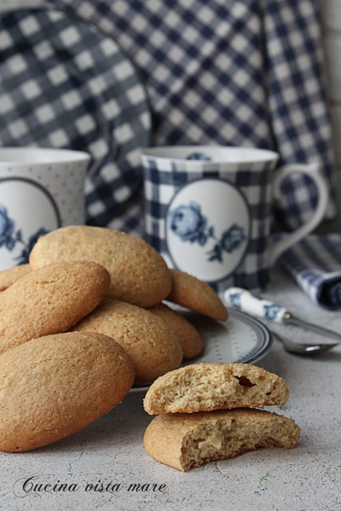Biscuits au cappuccino Vue sur mer