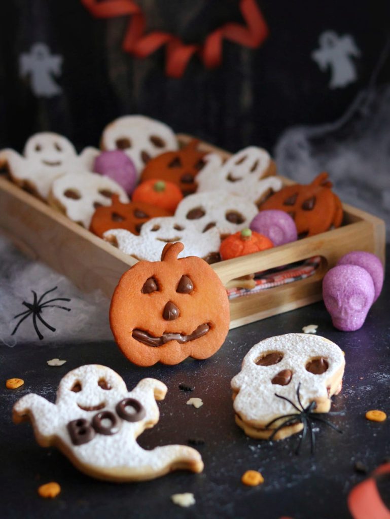 Biscuits d'Halloween à la Nutella