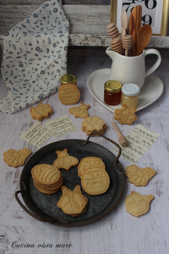 Biscuits de pâte sablée au miel Cuisine vue sur mer