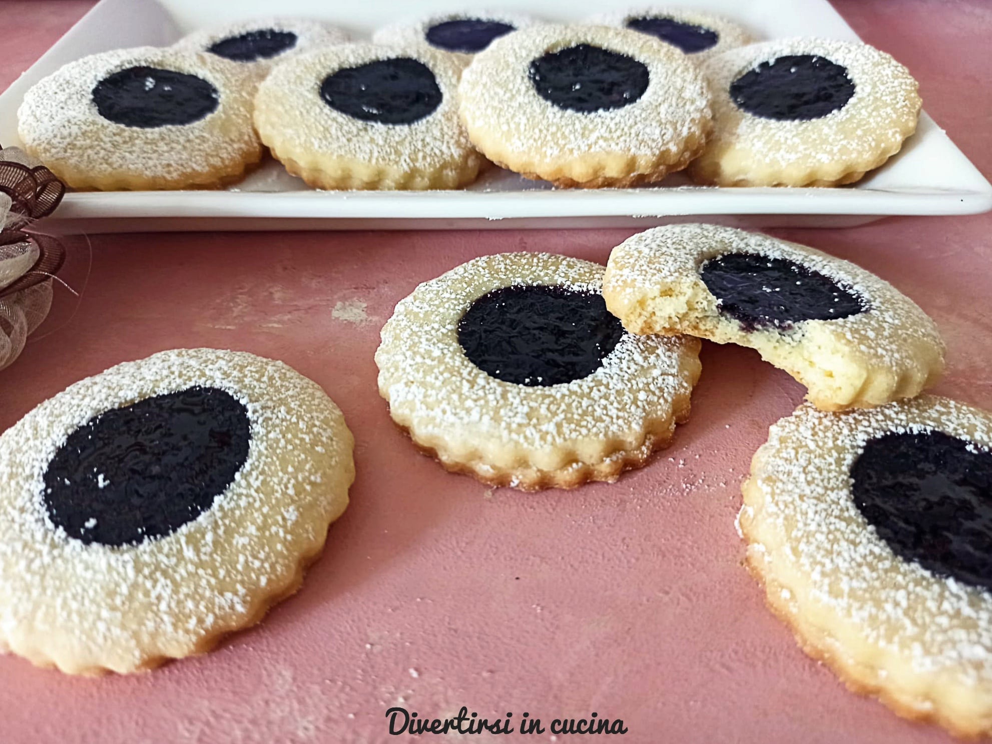 Biscuits à la confiture
