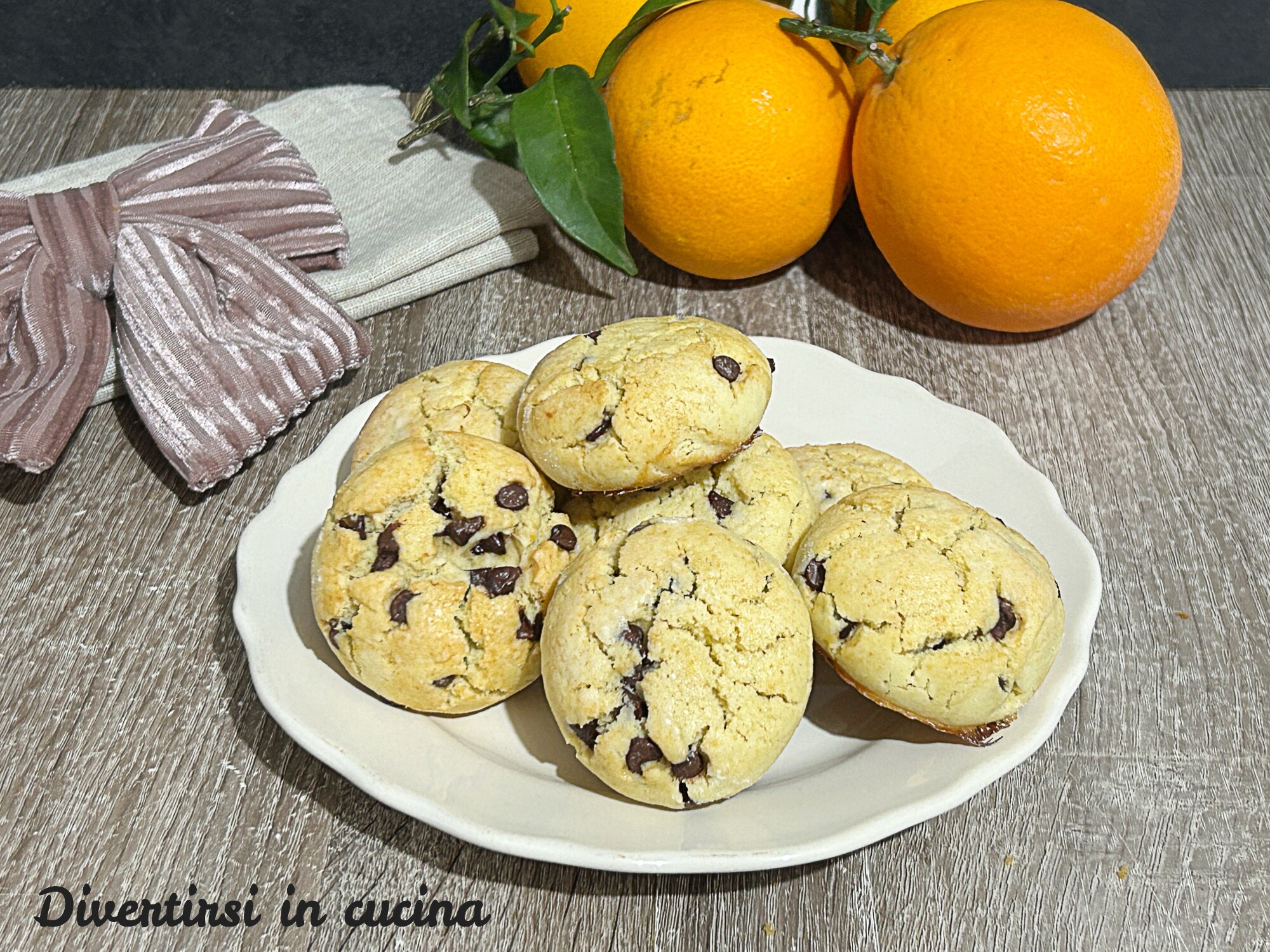 Biscuits rapides à l’orange sans gluten