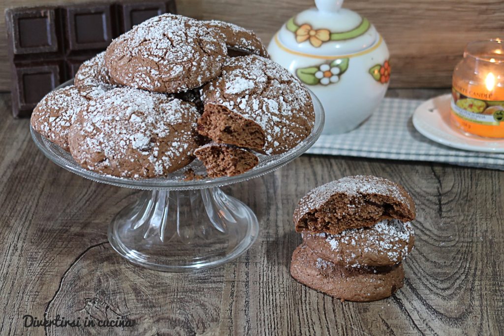 Biscuits sans gluten au chocolat noir