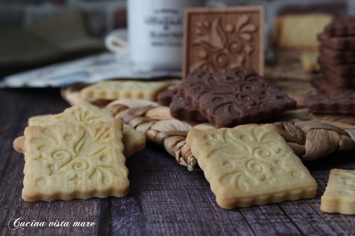 Biscuits vanille et cacao