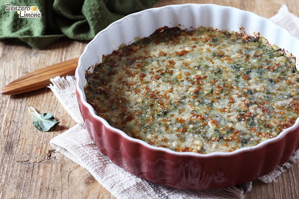 Blettes gratinées à la paysanne