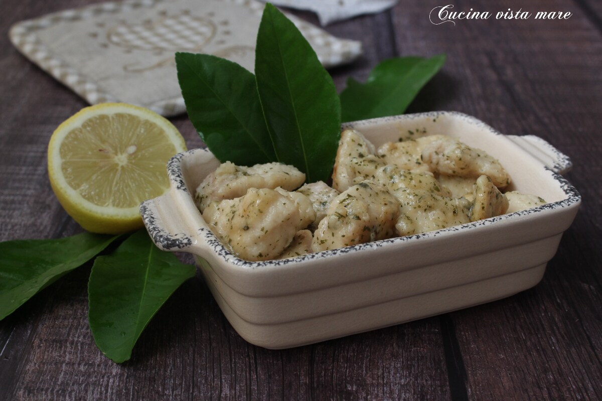 Bouchées de poulet au citron