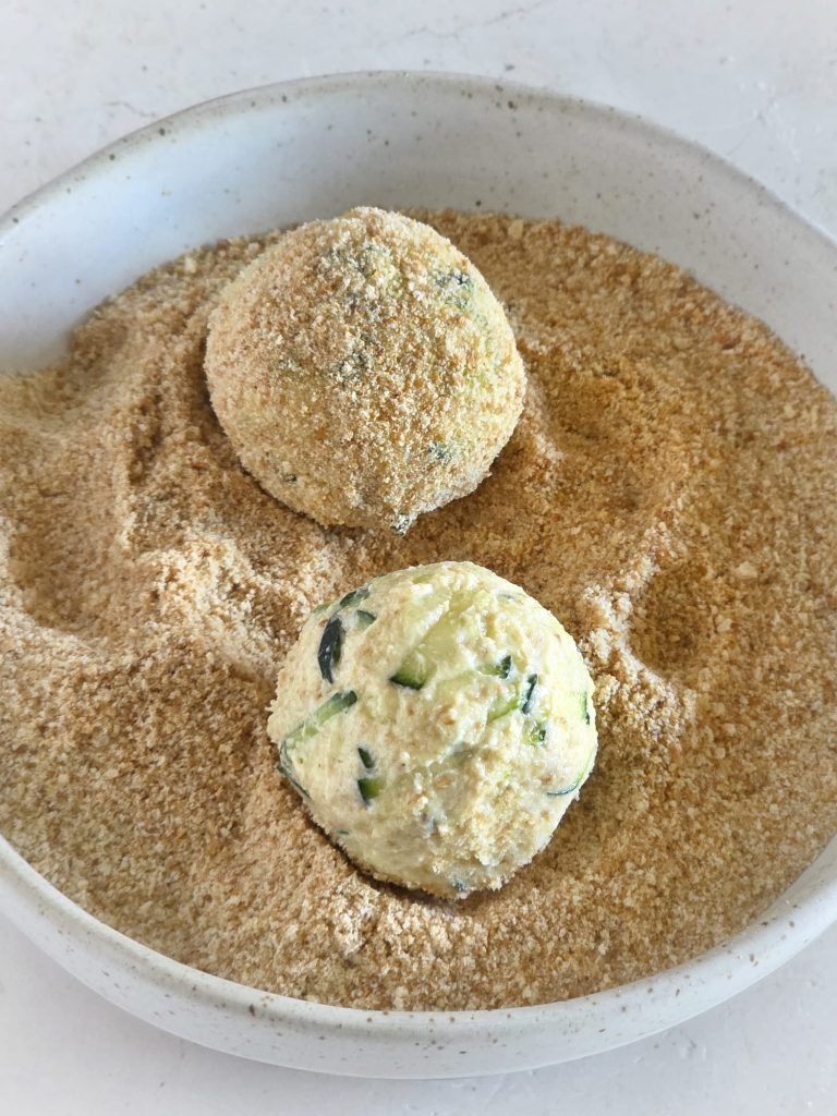 Boulettes de courgettes et ricotta