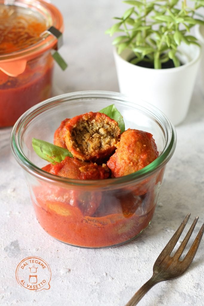 Boulettes de lentilles en cuisson sous vide