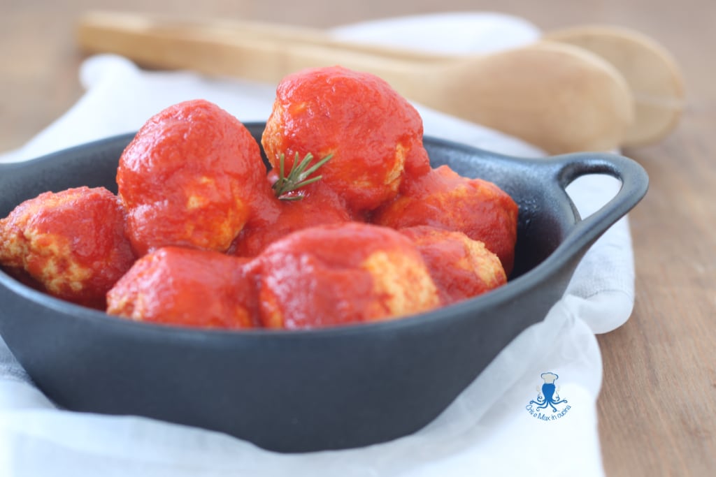 Boulettes de poulet à la sauce