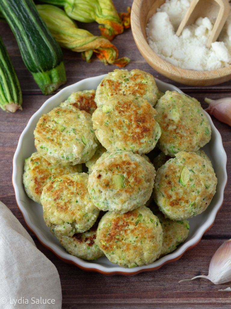 Boulettes de Poulet et Courgettes