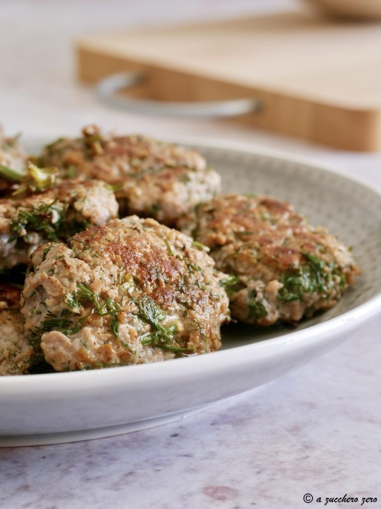 Boulettes de viande au fenouil sans œufs