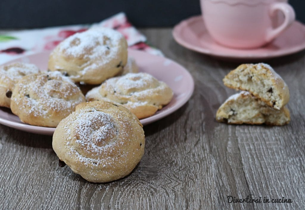 Brioche aux flocons d'avoine et pépites de chocolat