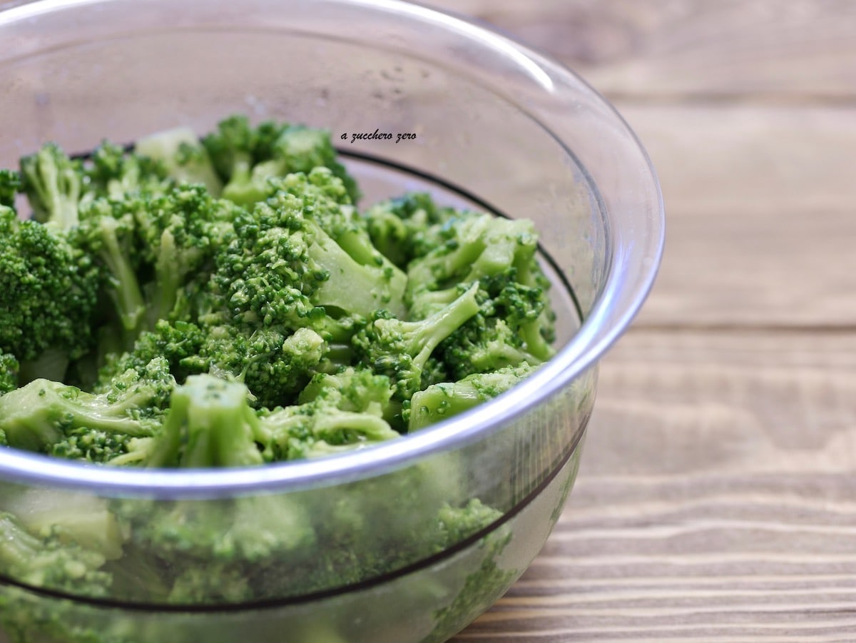 Brocoli sicilien bouilli scramuzza ou scramuzzatura