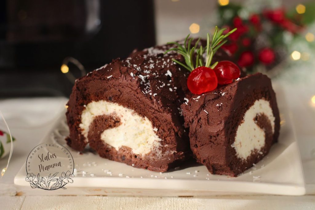 Bûche de Noël à la Friteuse à Air: Un Cadeau Gourmand!