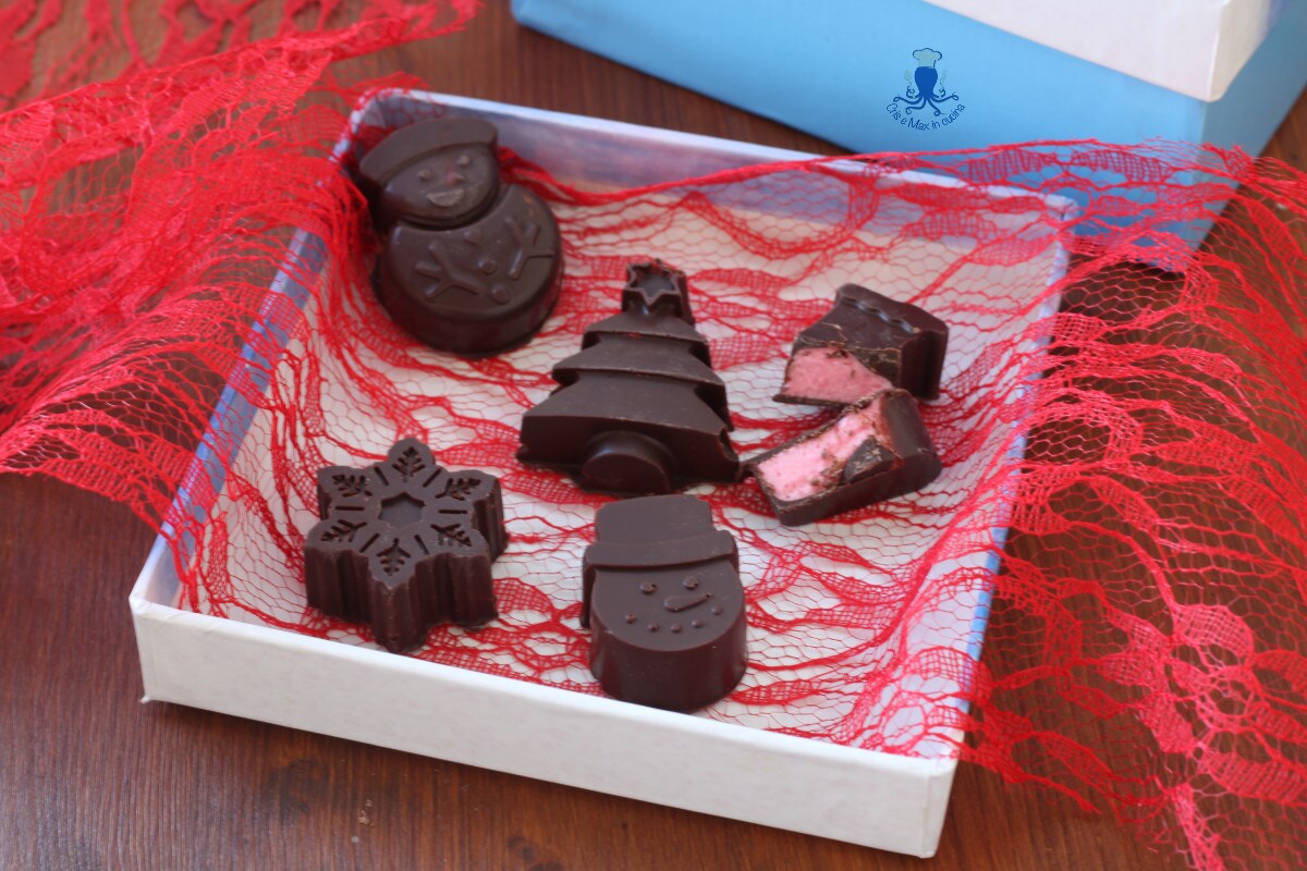 Chocolats de Noël faits maison