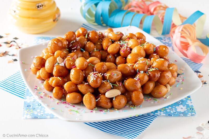 CICERCHIATA recette de CARNAVAL Facile