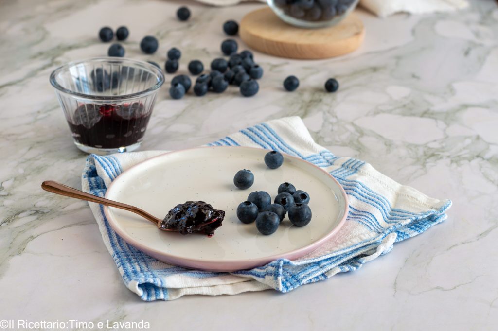 confiture de myrtilles