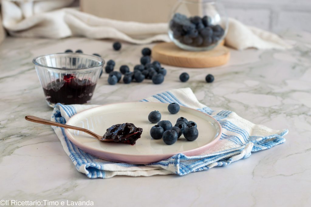 confiture de myrtilles