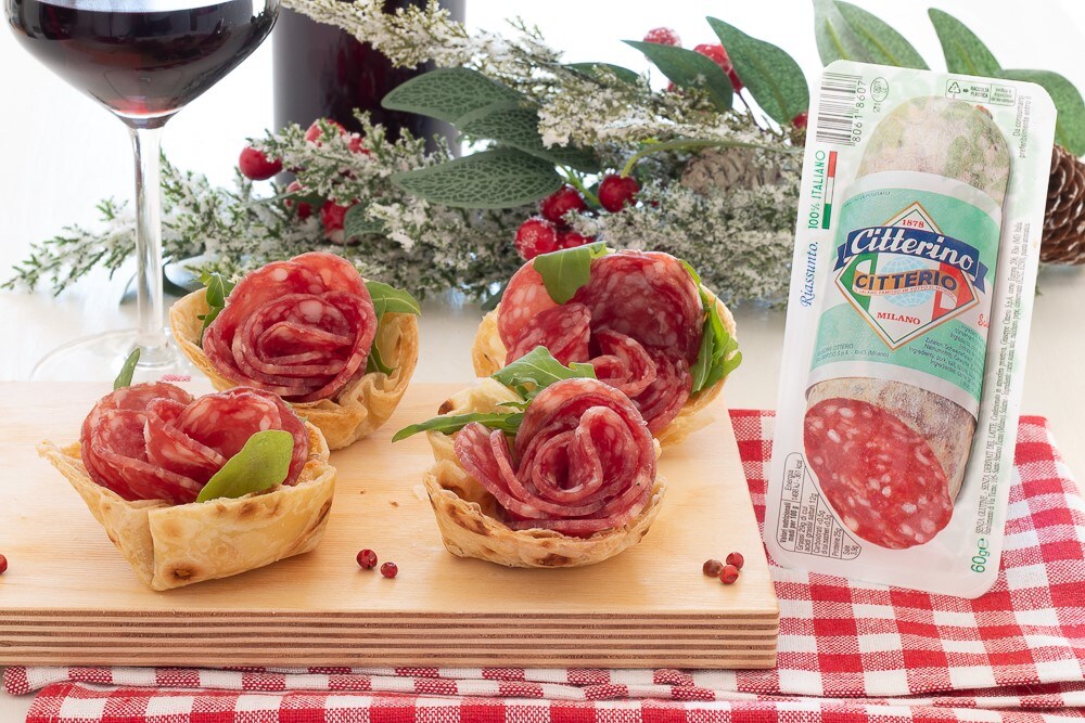 Corbeilles de galette avec Citterino Riassunto