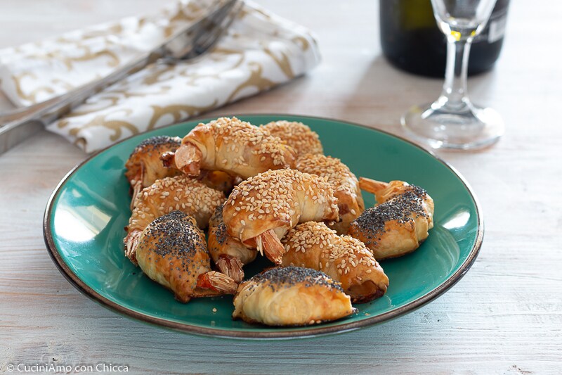 CREVETTES EN CROÛTE Entrée élégante prête en quelques minutes
