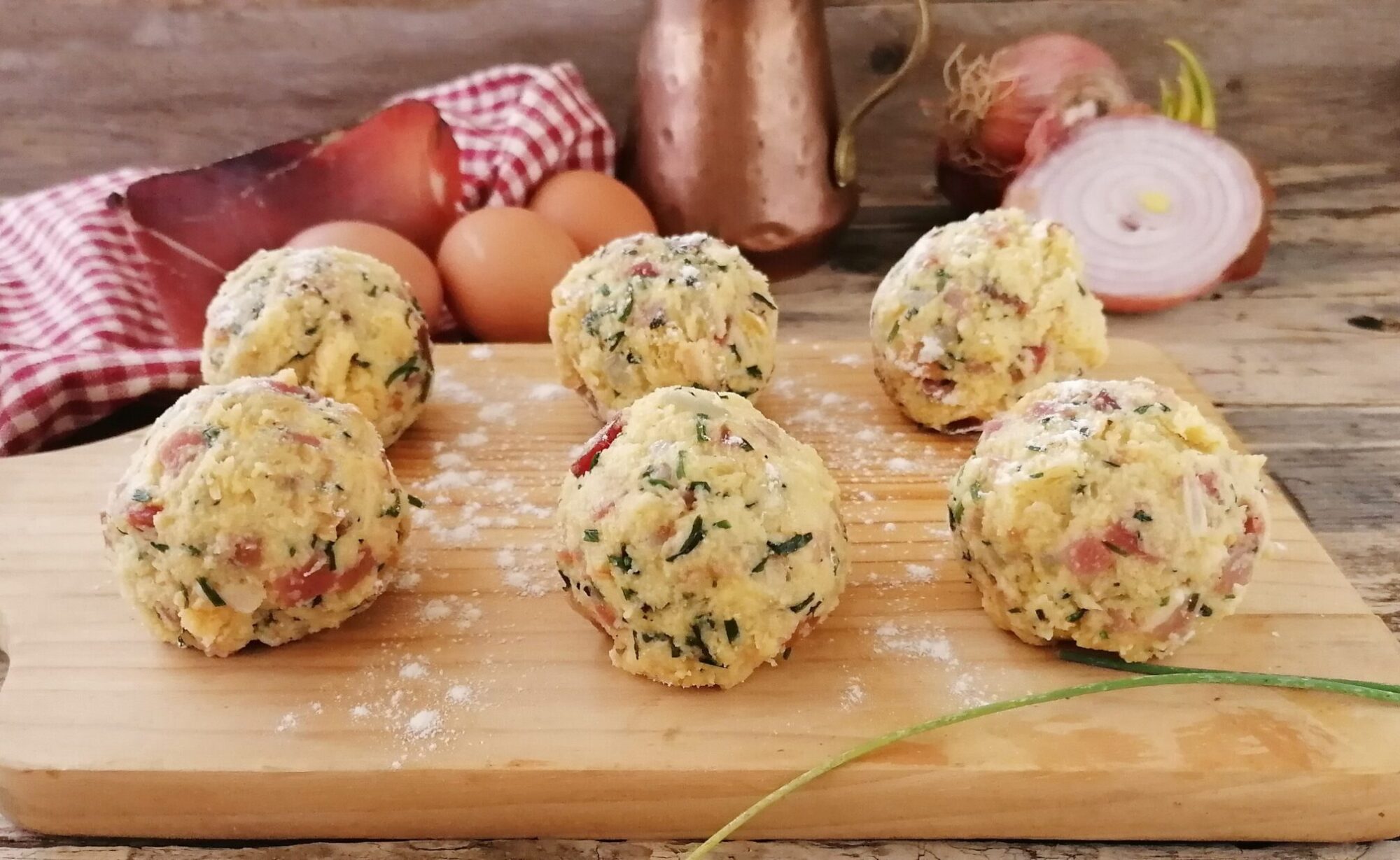 CANEDERLI AU SPECK RECETTE DU TYROL DU SUD