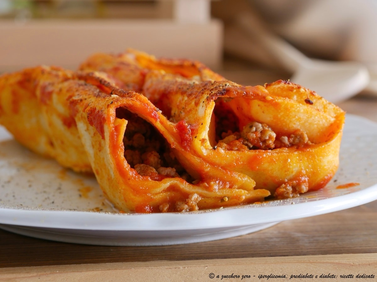 Cannelloni farcis de viande avec pâte prête