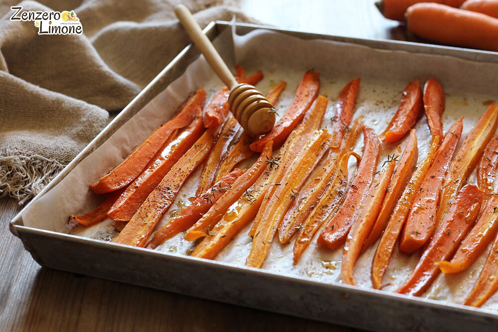 Carottes au four