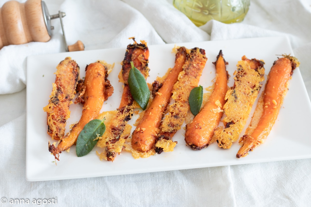 Carottes au Parmesan