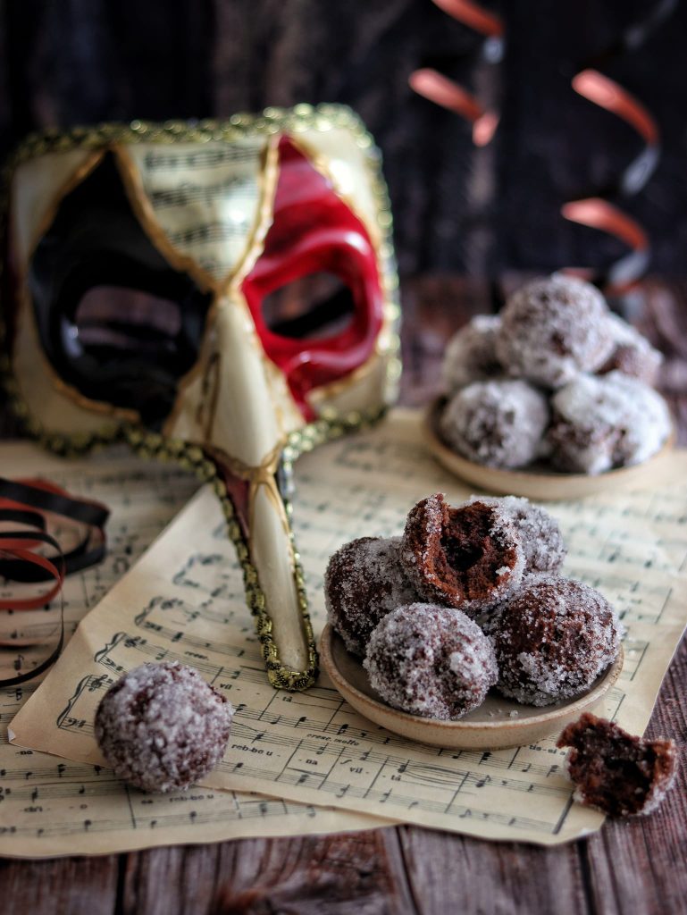 Castagnoles à la Nutella