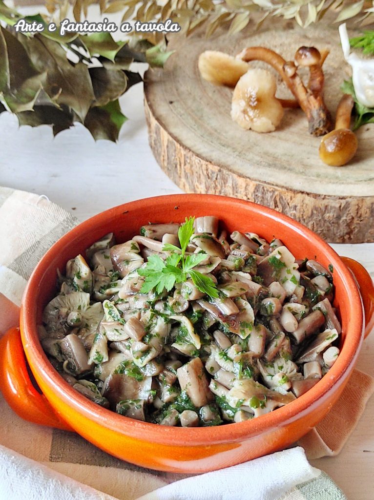 Champignons pleurotes sautés