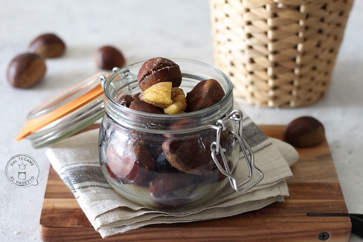 CHÂTAIGNES EN CUISSON SOUS VIDE AU MICRO-ONDES