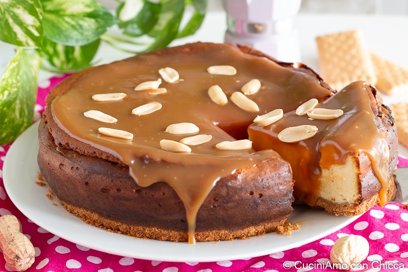 Cheesecake au caramel