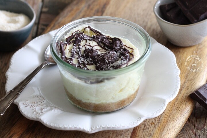 Cheesecake légère en cuisson sous vide
