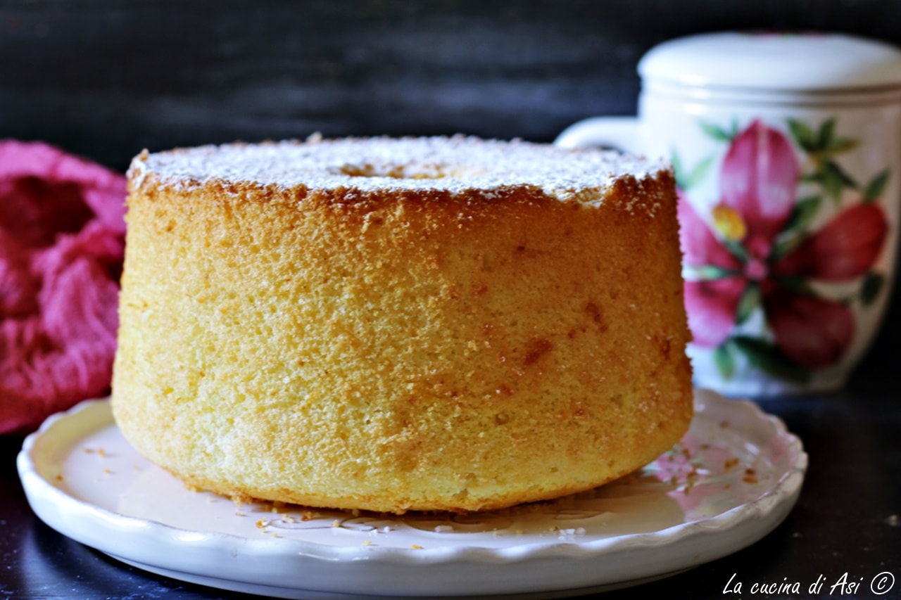 Chiffon cake farcie