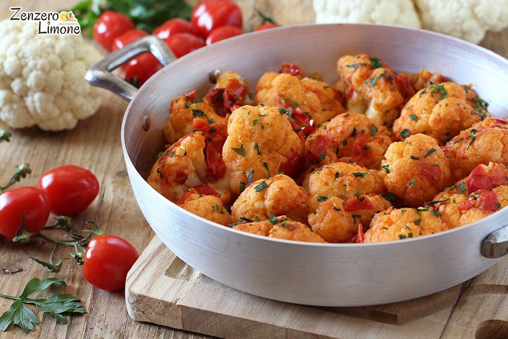 Chou-fleur à la tomate