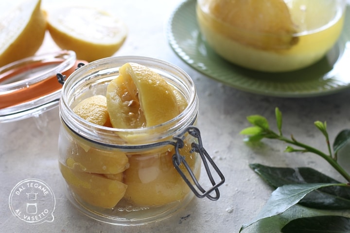 Recette originale des citrons confits