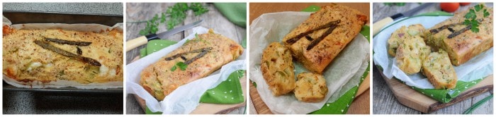 Cake salé aux légumes et fromages