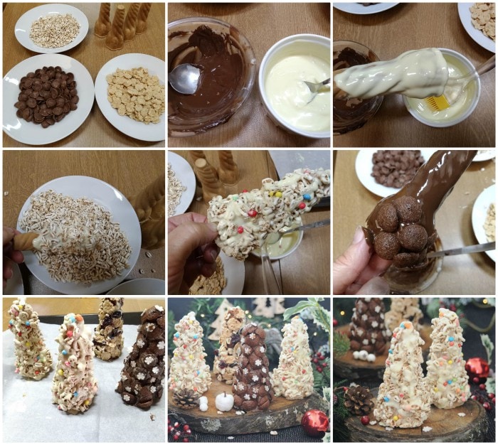 Petits sapins croustillants