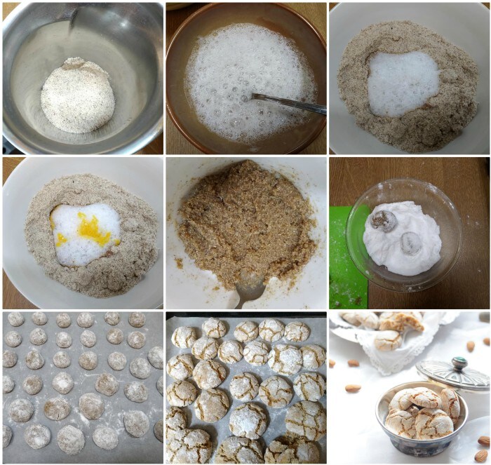 Amaretti moelleux recette calabraise