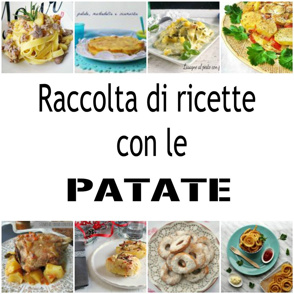 Collection de recettes avec des pommes de terre